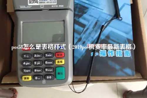 pos58怎么是表格样式（2019pos机费率最新表格）